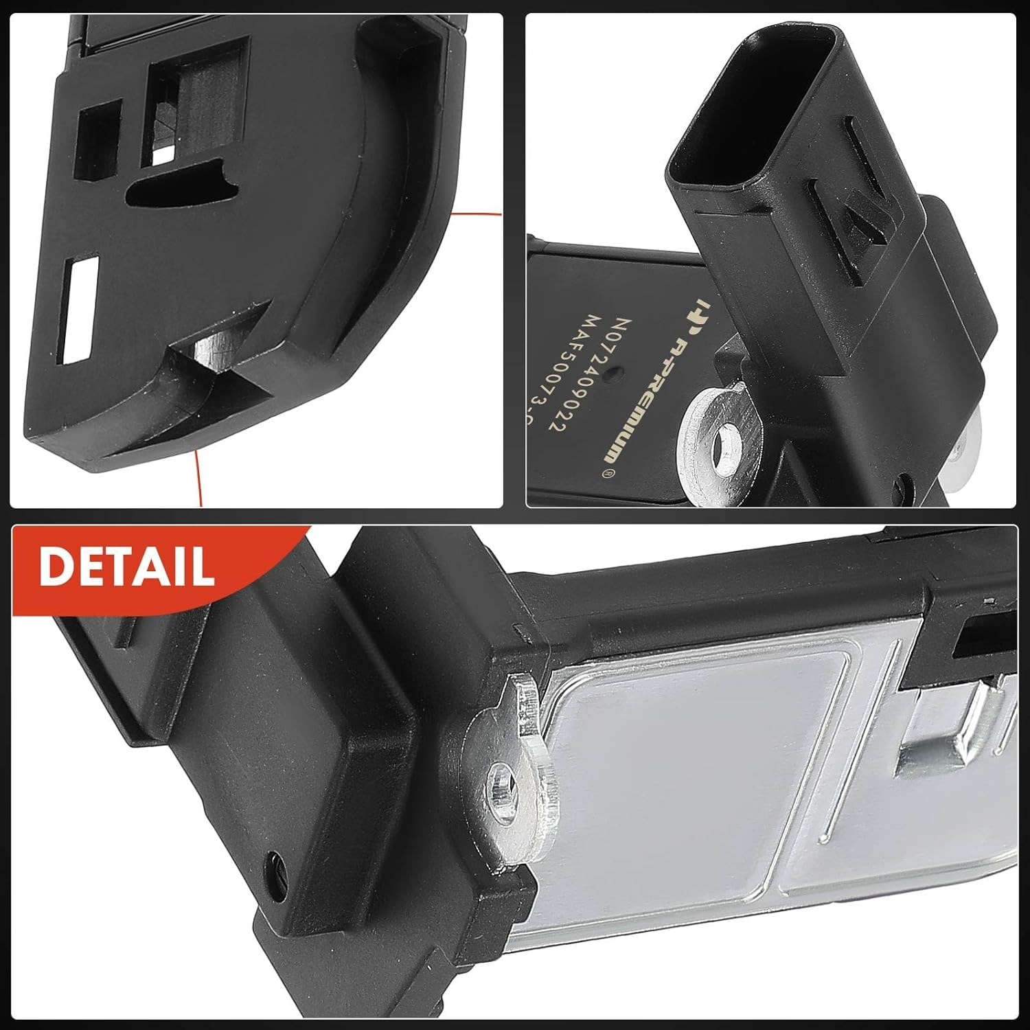 A-Premium Mass Air Flow Sensor Compatible with Ford F-250/F-350/F-450/F-550 Super Duty 2011-2016, F-650/F-750 2016-2018, Escape 2013-2016, Transit Connect 2014-2015