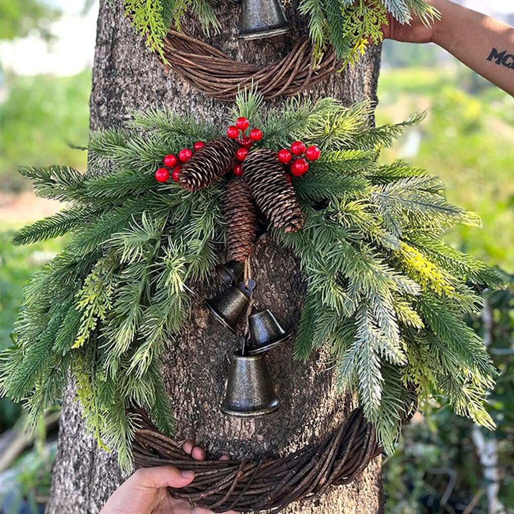 Hermosa de Flores Decorativa para Navidad con Flores y,Estilo 1