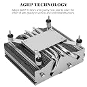 Thermalright AXP-90 X53 Low Profile CPU Air Cooler with Quite 90mm TL-9015 PWM Fan, 4 Heat Pipes, 53mm Height, for AMD AM4/Intel LGA 1150/1151/1155/1851/1200 (AXP-90 X53) gallery image