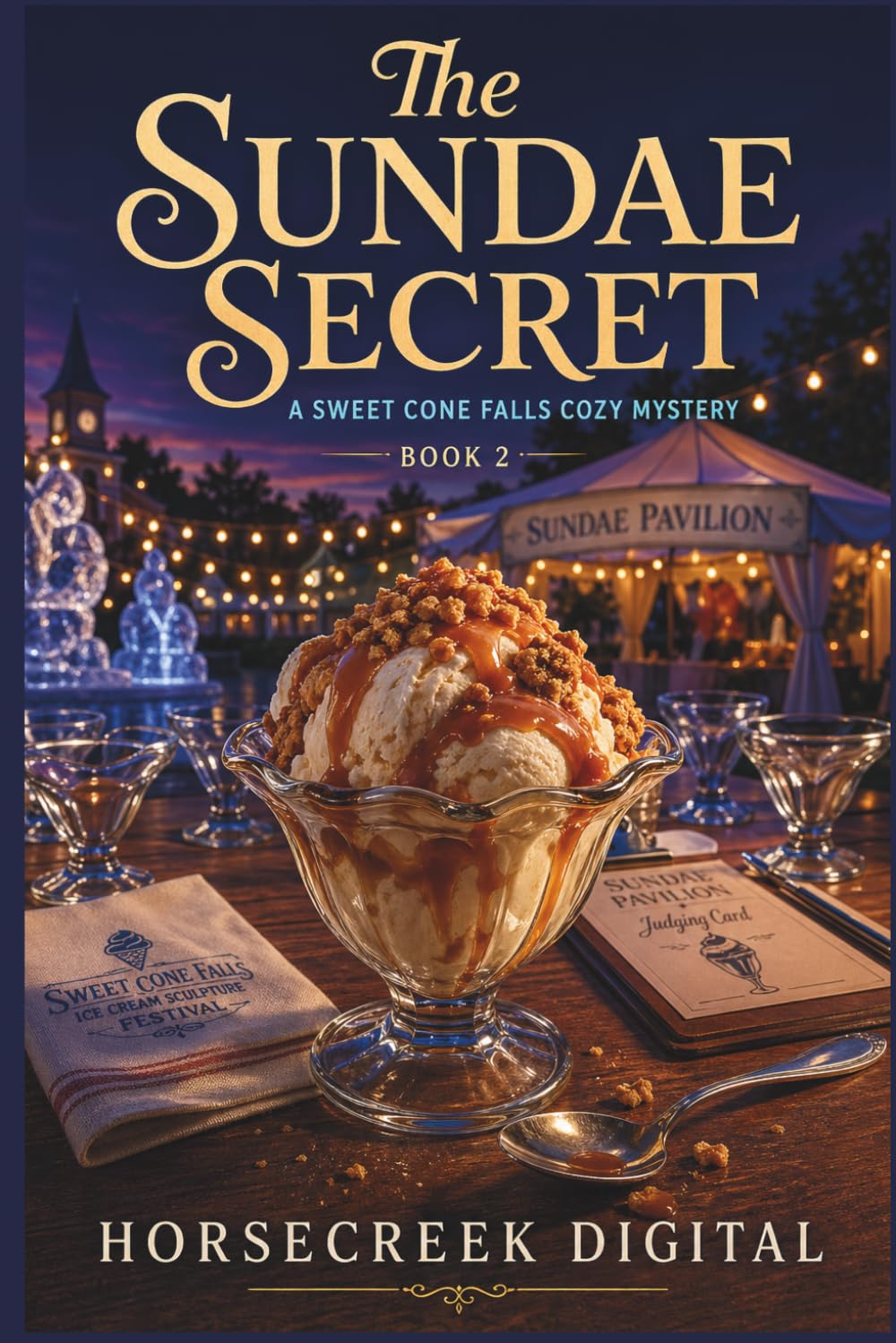 The Sundae Secret: A Sweet Cone Falls Cozy Mystery (Book 2) (Sweet Cone Falls Mysteries)