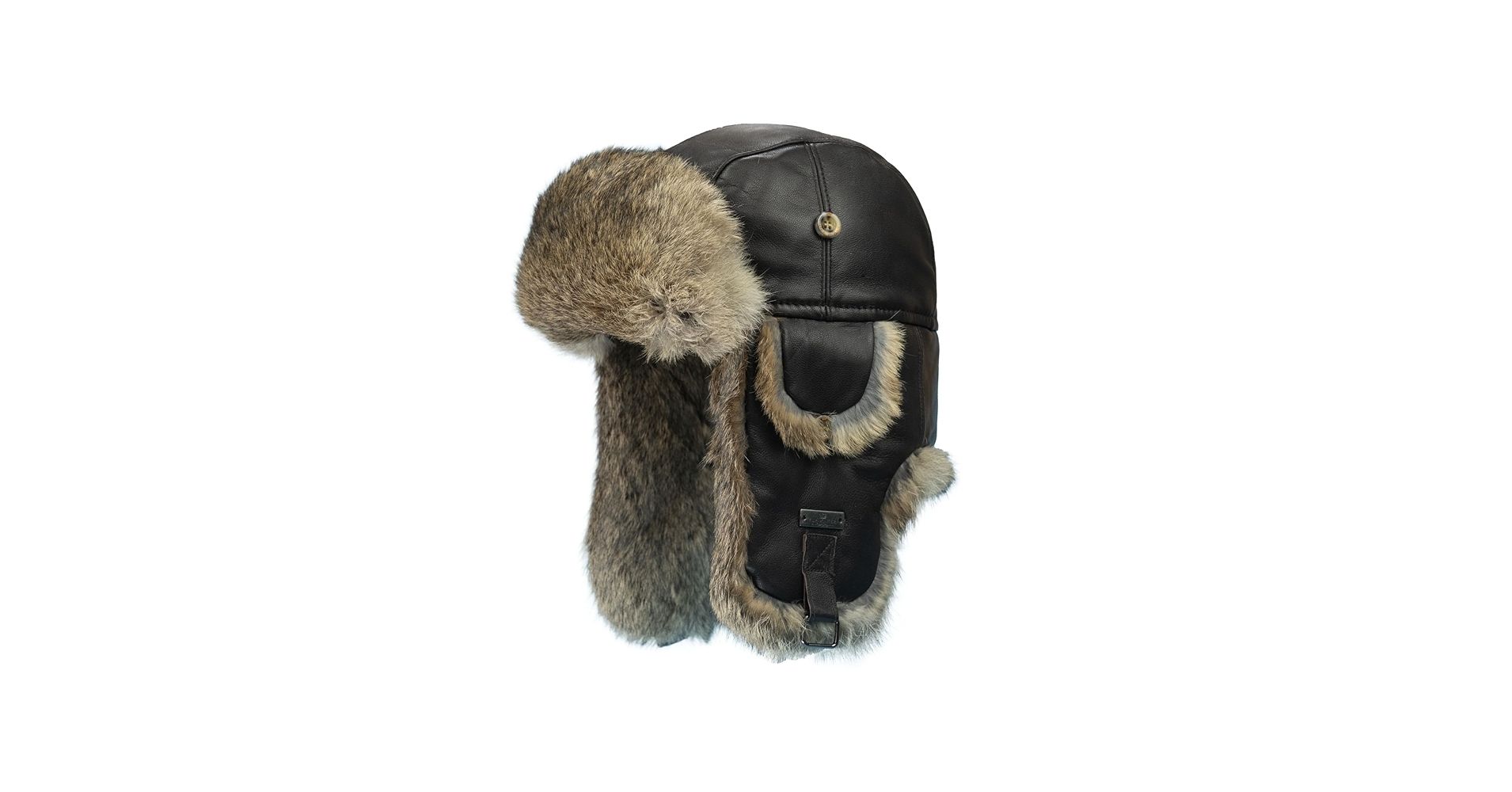 Amazon.com: Fur Winter Trapper Hat - Sheepskin Russian