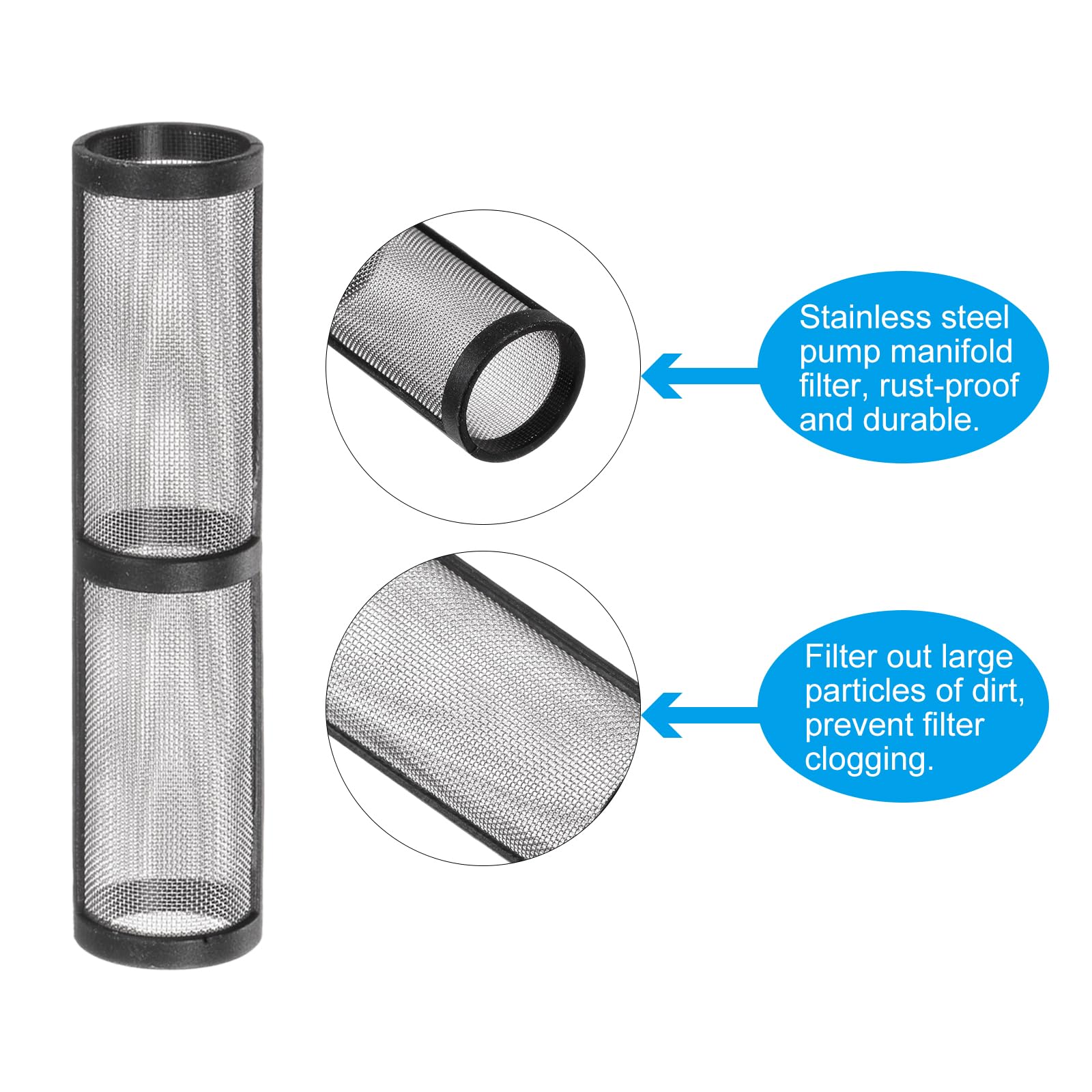 Sourcing Map Lot De 10 Filtres De Pulvérisation De Peinture