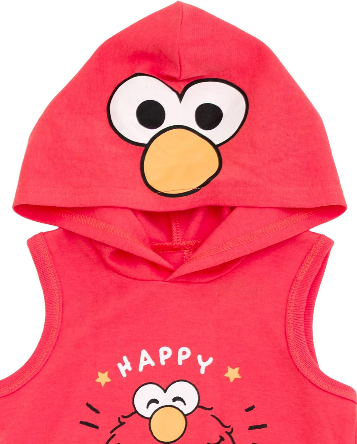 Sesame Street Hooded Cosplay Romper Newborn to Little Kid Sizes (0-3 Months - 5) - Image 3
