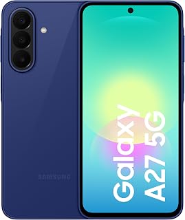 Samsung Galaxy A27 5G, Mavi, 256GB Hafıza, 8GB RAM, İnce Tasarım, Circle to Search, Obje Silgisi, Üçlü Kamera, IP64