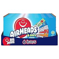 Vista 1 de Airheads Barras de caramelo de tamaño completo, varios sabores de frutas, paquete variado a granel, envueltas individualmente para adultos y niños
