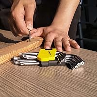 Vista 3 de Gunpla Llave Allen con llave hexagonal Torx, llave hexagonal Allen Star, llave de brazo corto, llaves hexagonales de seguridad, agujeros de extremo