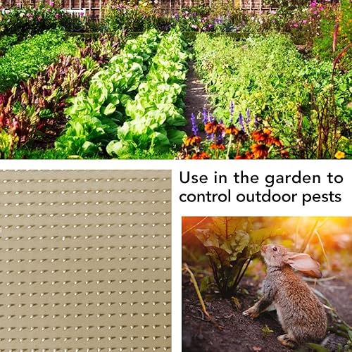 Miniatura 6 de RESILIA Azulejos de disuasión para mascotas con protector de encimera  Tapete de entrenamiento sin mascotas, para gatos, perros, conejos, uso en