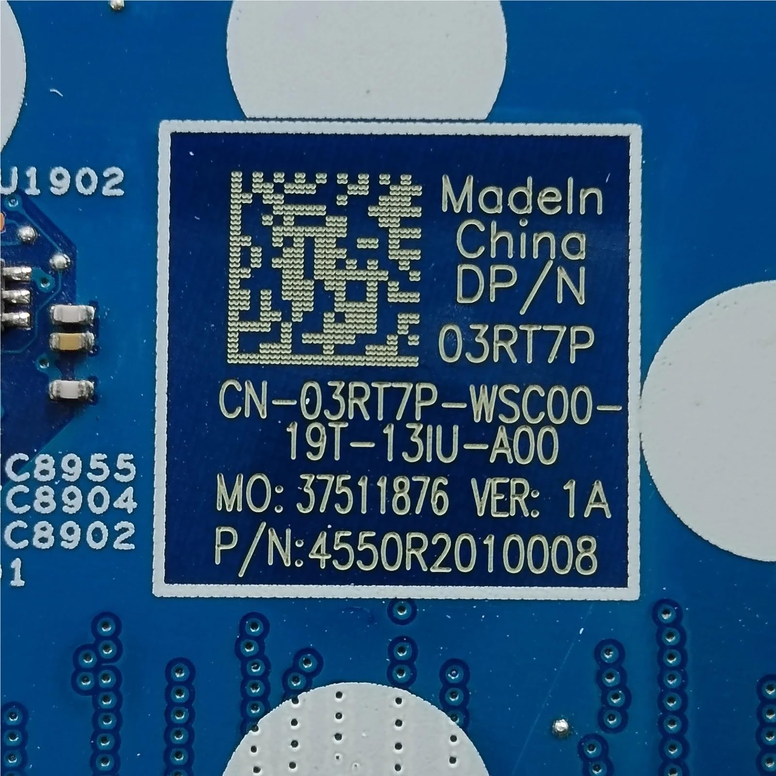 213105-1 do płyty głównej do laptopa 3420 3520 z procesorem i3/i5/i7 11th 2GB MX450 Notebook Mainboard(014WMV i5-1135G7)