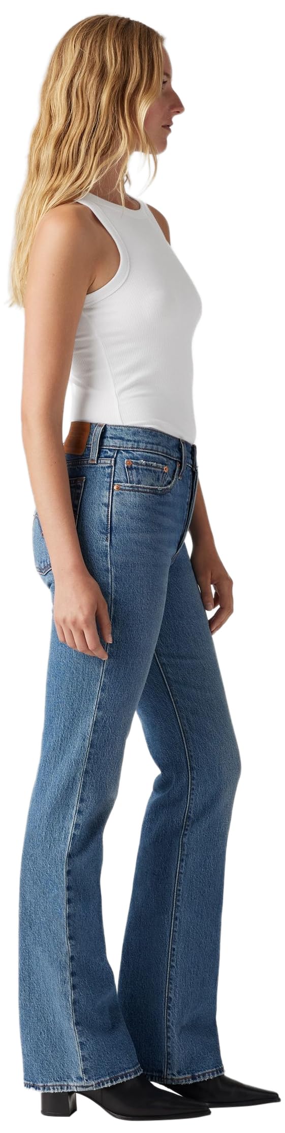 Levi's Wedgie Boot - Dżins Kobiety