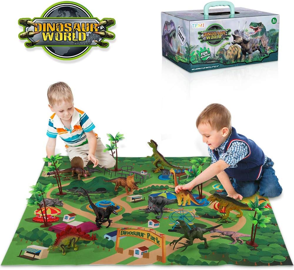 3d dinosaur play mat