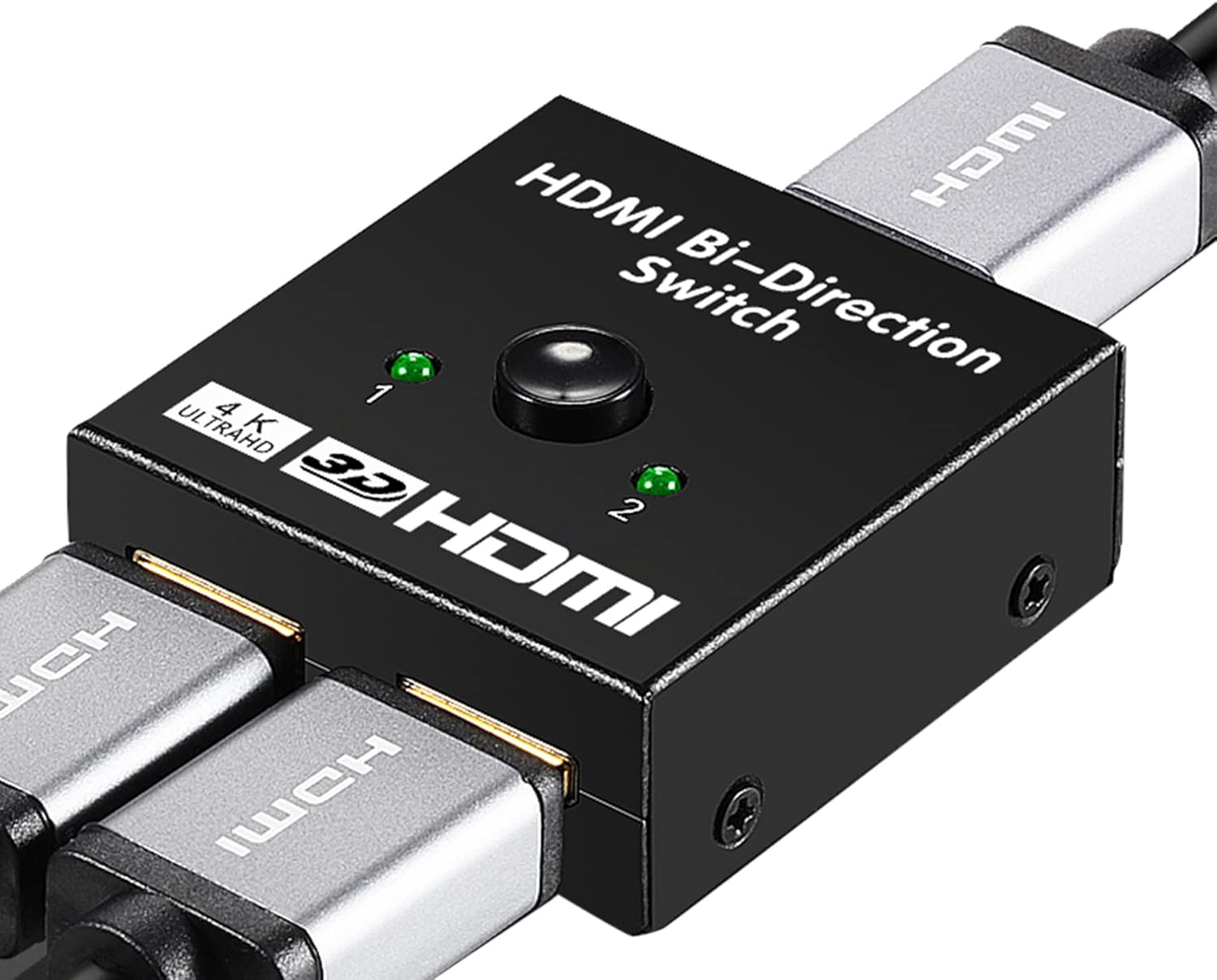 AB HDMI Switcher, Kisdoo 2in 1Out BiDirectional AB