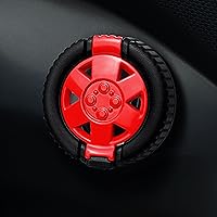 Vista 6 de Cubierta para botón de arranque a presión del motor del automóvil, cubierta para botón de arranque, cubierta de botón de encendido, protector