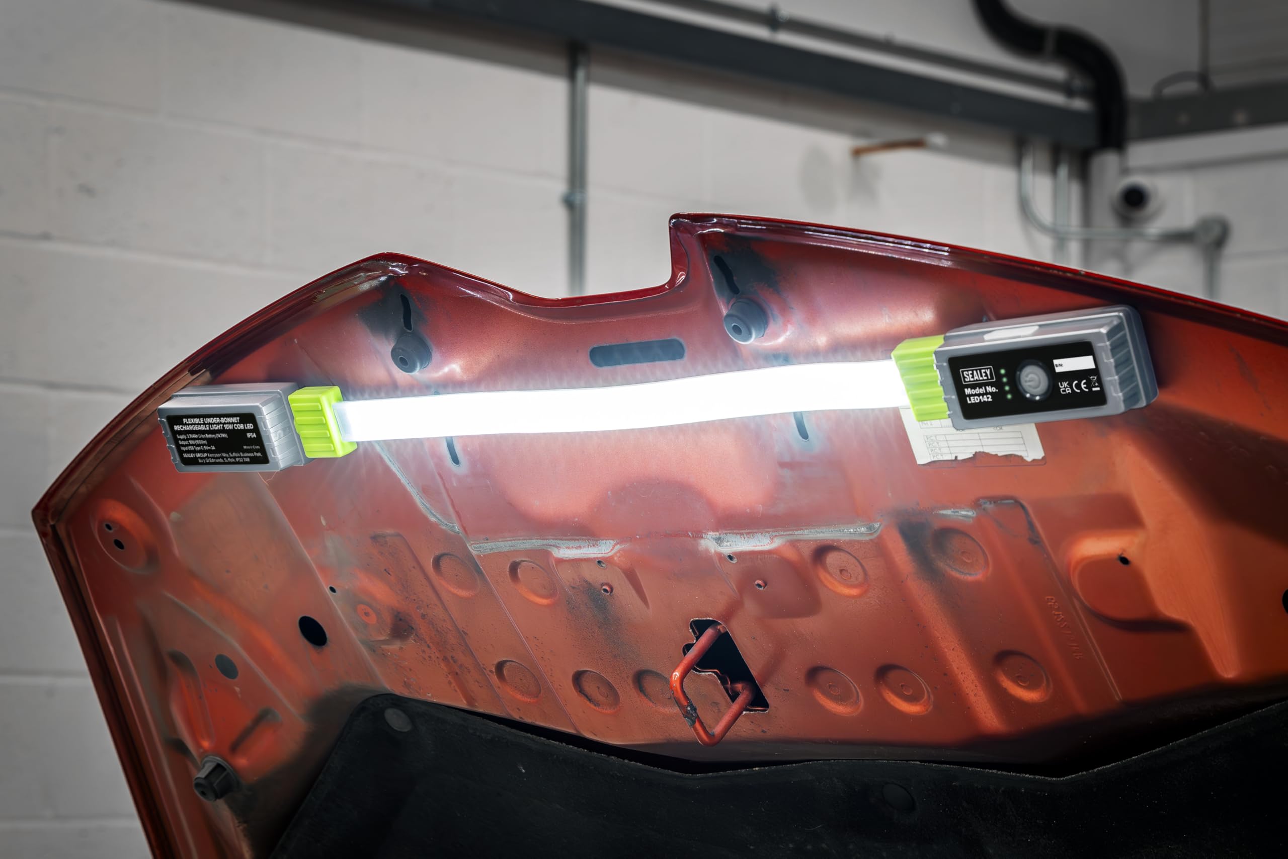 Sealey Wiederaufladbare flexible Unterbauleuchte 10W COB LED, 1600lm - LED142