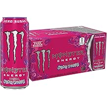 Energy Ultra Punk Punch, Sugar Free Energy Drink, 16 Ounce (Pack of 15)