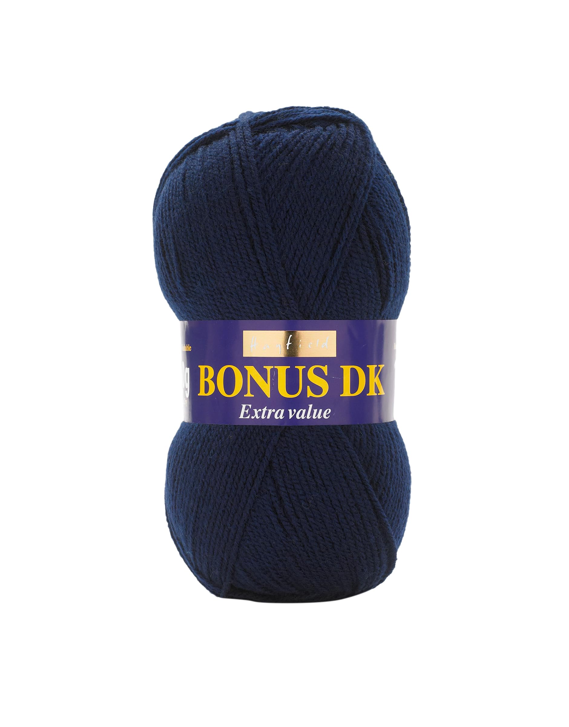 Hayfield Bonus DK Double Knitting, Navy (971), 100g by Sirdar