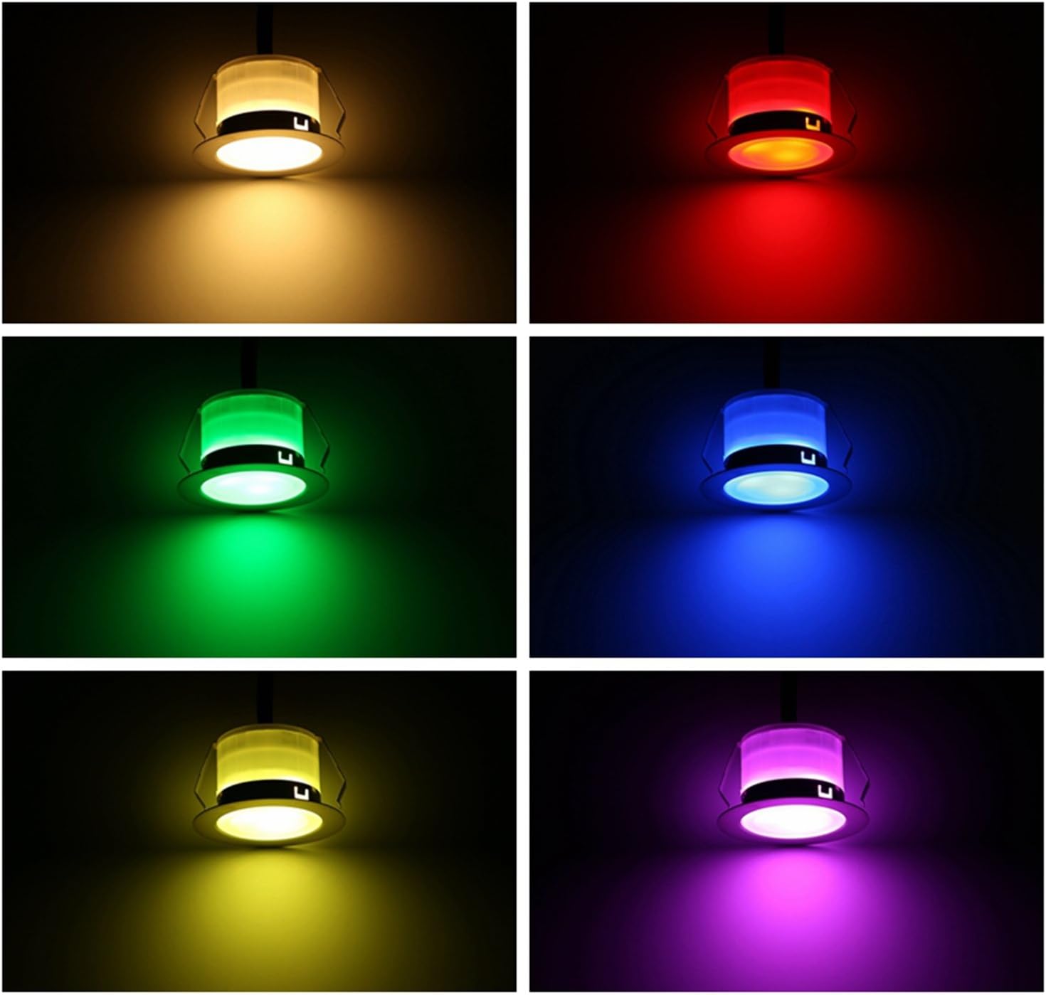 Uр Tо 60% оƒƒ FVTLED Pack of 10 Low Voltage LED Deck Lighting Kit RGB & Warm White Stainless Steel Waterproof Outdoor Landscape Garden Yard Patio Step Decoration Lamp LED In-ground Light (10pcs, RGBW) Lіmіtеd Dіѕсоunt FVTLED Pack of 10 Low Voltage LED Deck Lighting Kit RGB & Warm White Stainless Steel Waterproof Outdoor Landscape Garden Yard Patio Step Decoration Lamp LED In-ground Light (10pcs, RGBW)