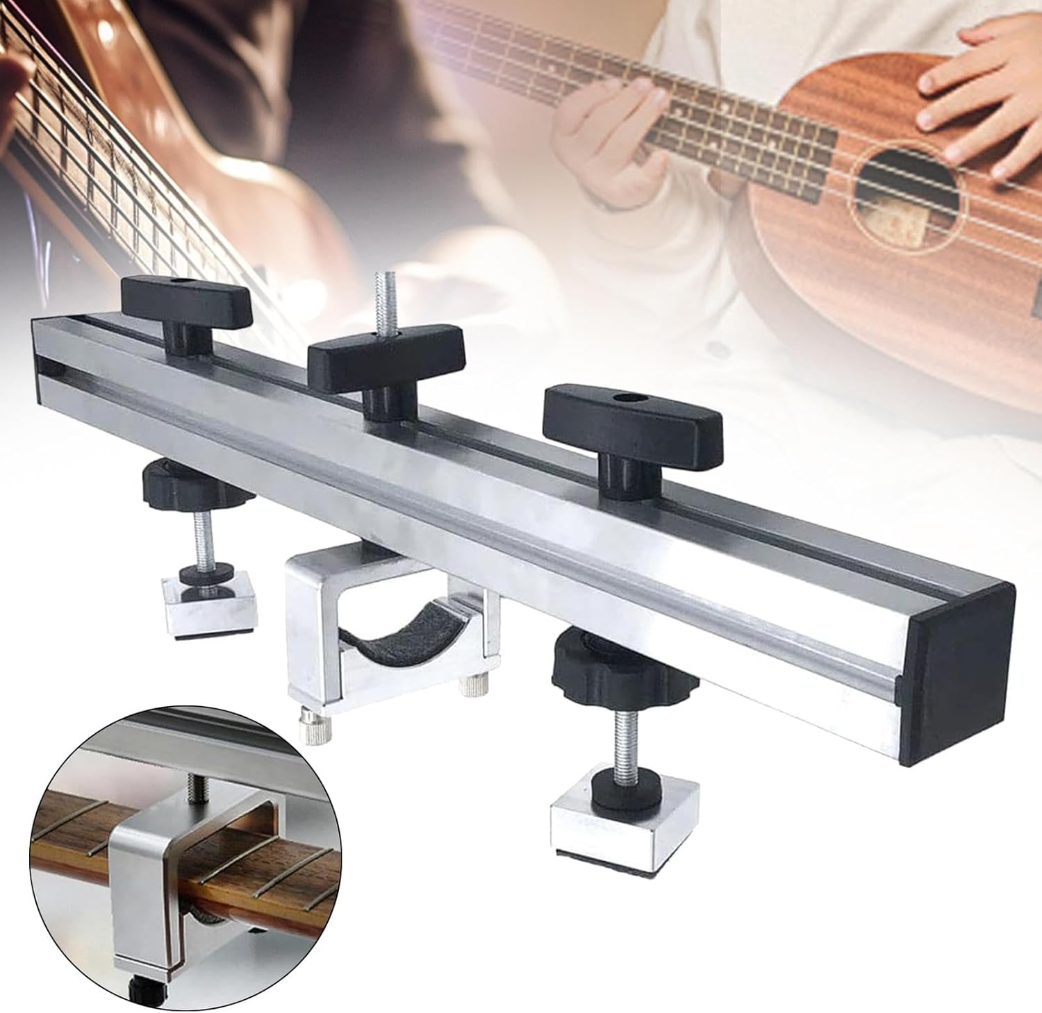 ギター製作者のための実用的なギターネックストレートナー