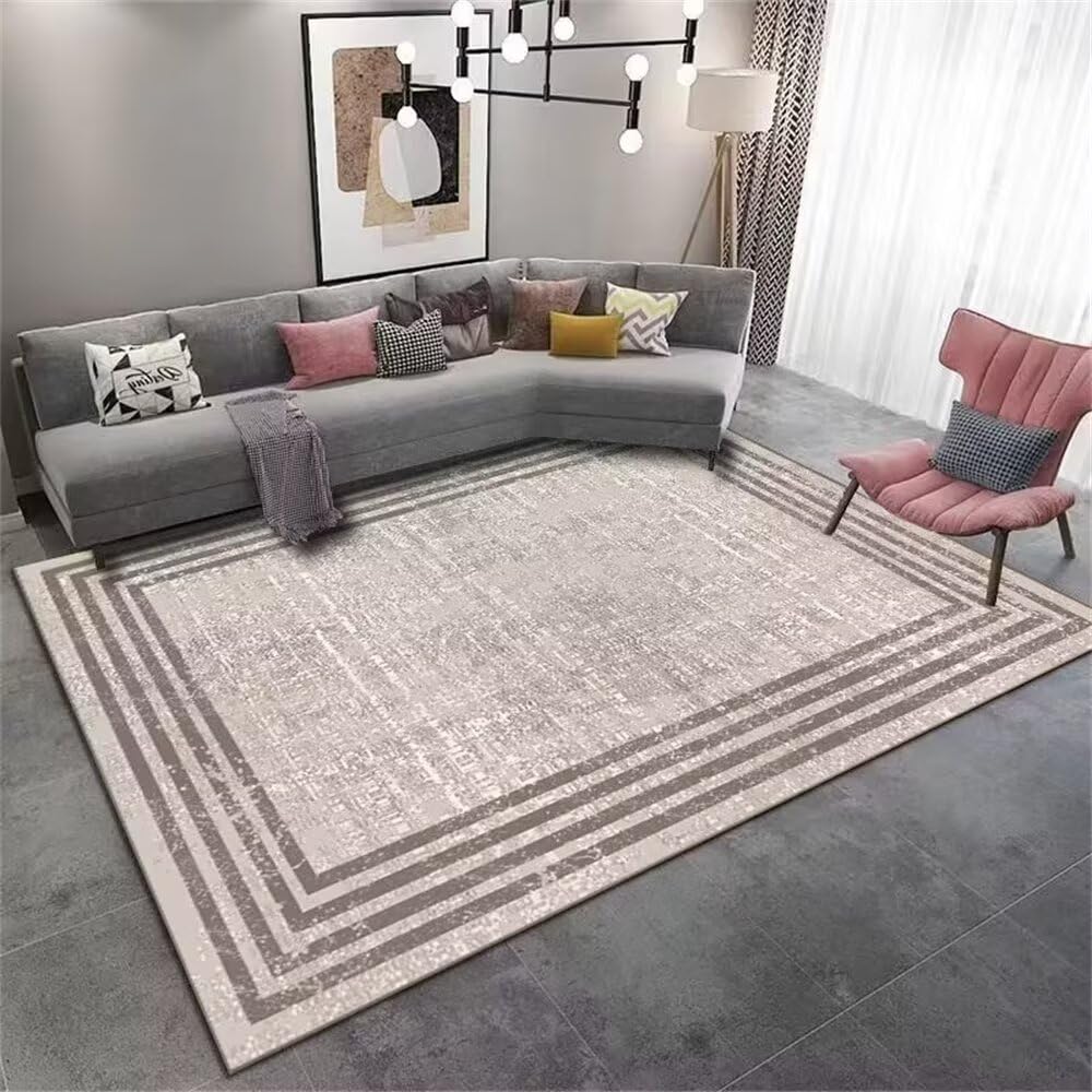 Tapis garcon 200x200cm gris pour créer un espace de jeu grand et doux
