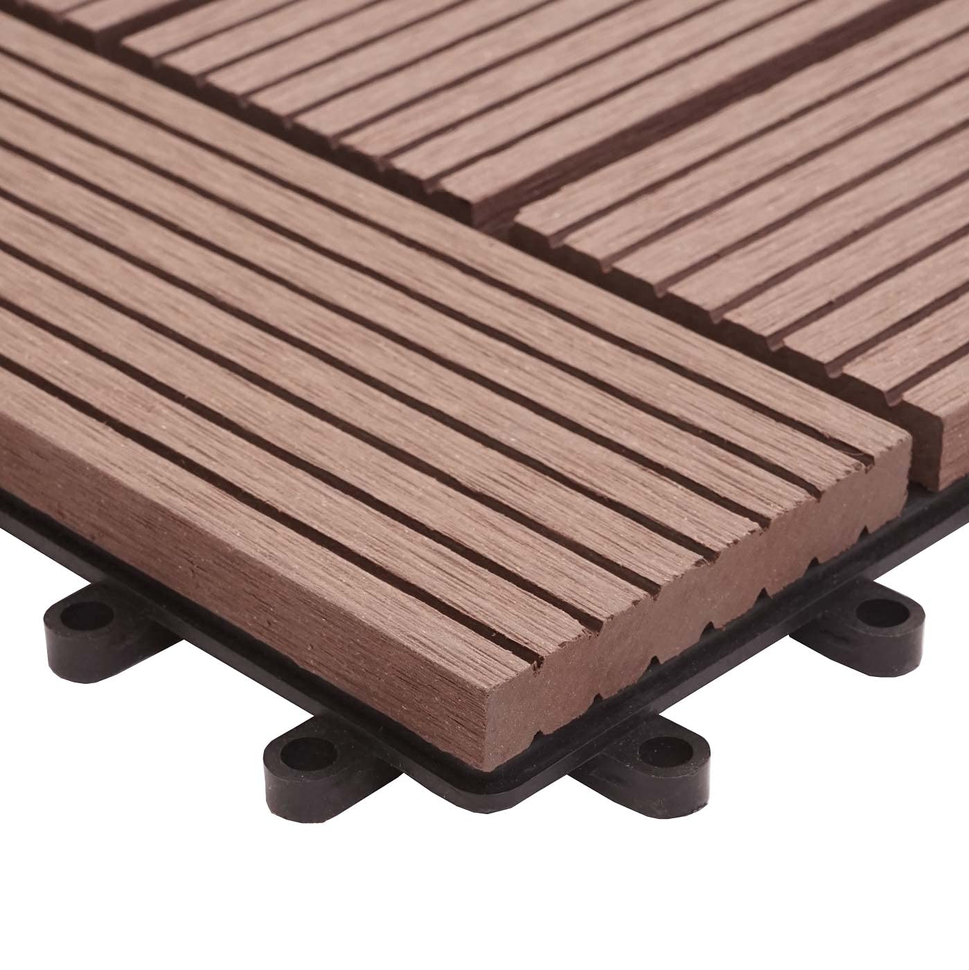Mendler Aluminiowe słupki Sarthe-WPC ogrodzenie, słupek słupkowy, system wtykowy - 240 cm, antracyt