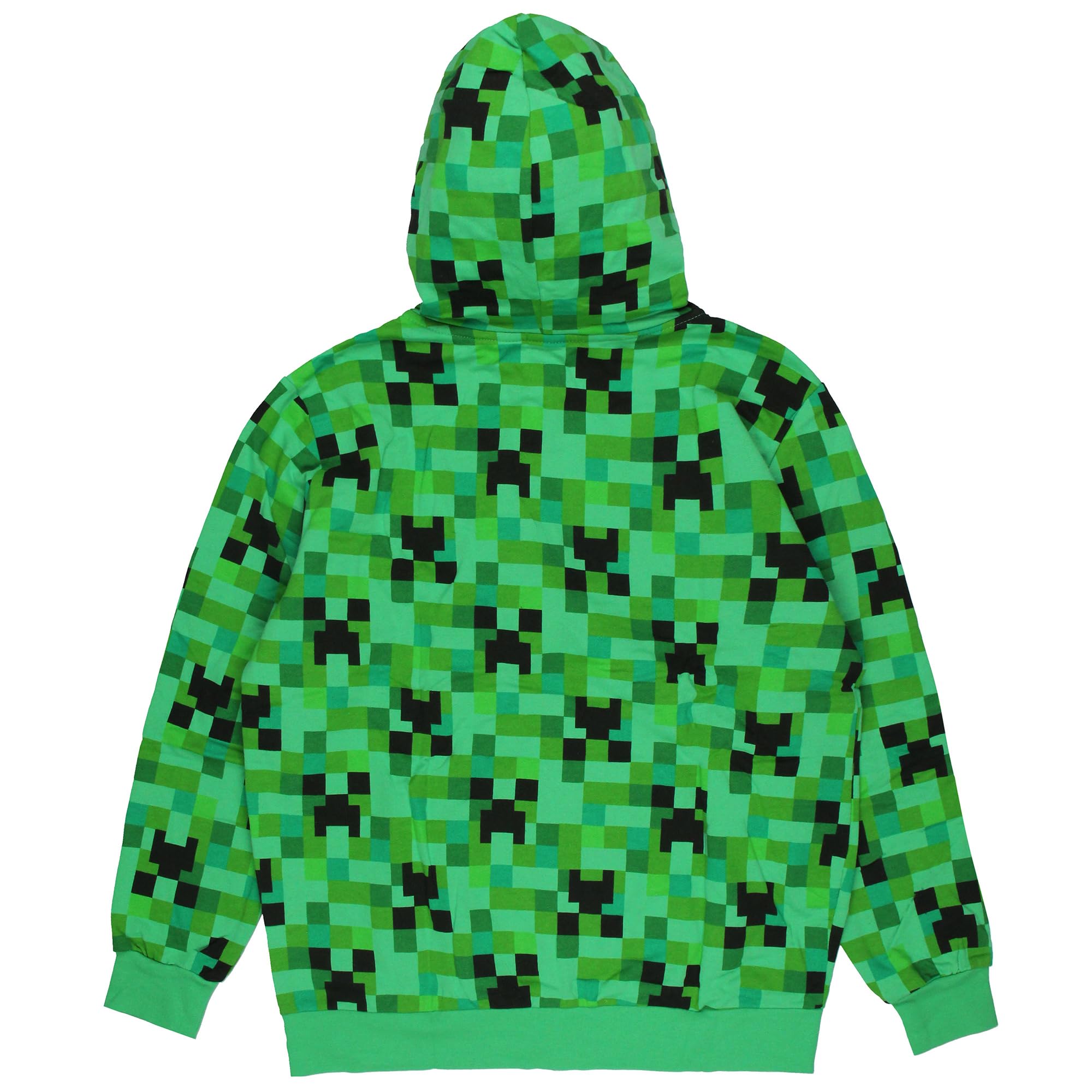 MINECRAFT Creeper Kostüm Jungen Jugend Sweatshirt Hoodie