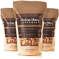 Vista 10 de Granola Hudson Henry, paquete variado (nueces, anacardos, granolas de pistacho) – Paquete de 12 onzas, paquete de 3 Proyecto verificado sin OMG