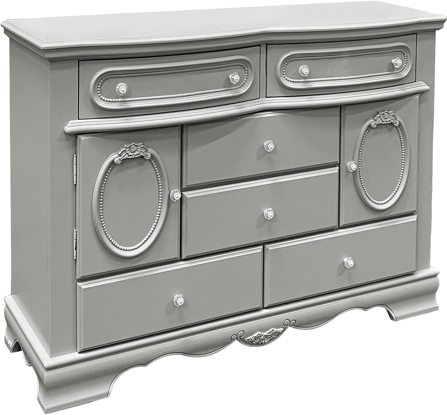 Acme Furniture Flora Dresser with Door, Gray