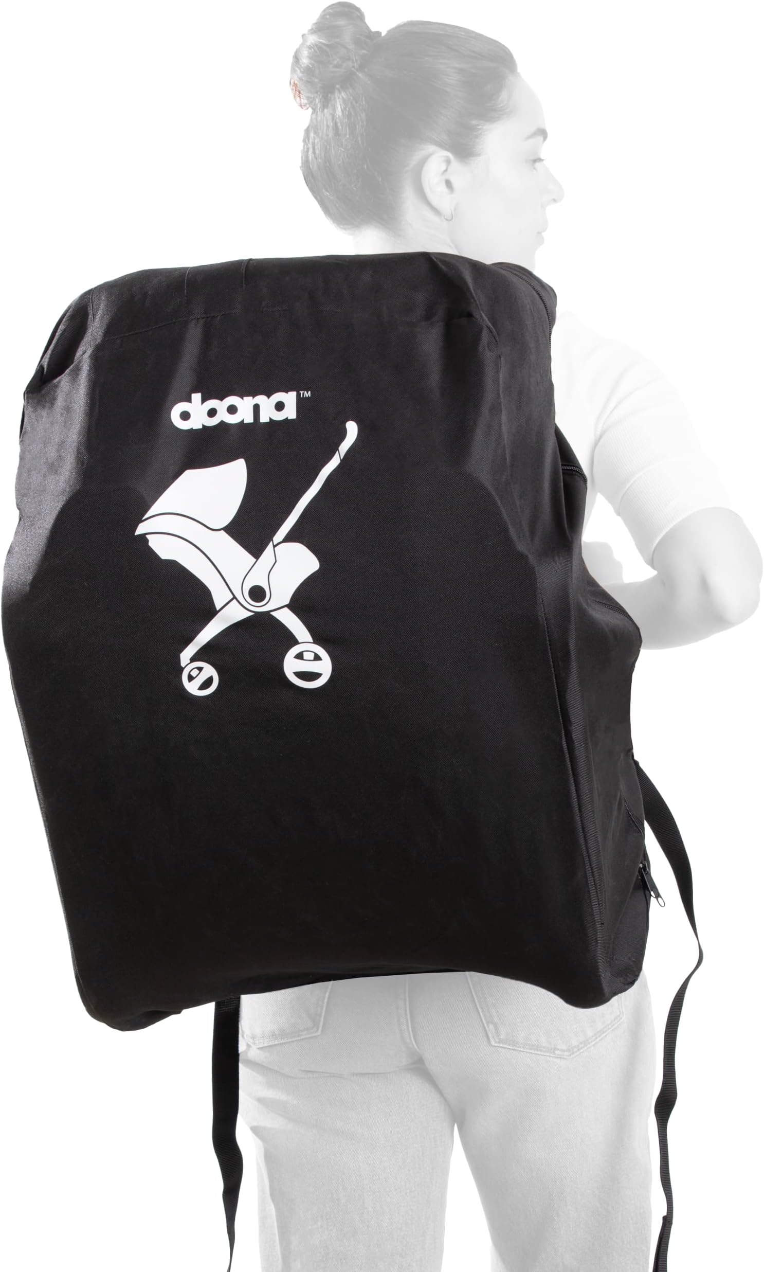 DoonaLightweight Travel Bag - Water repellent Baby Car Seat Bag - Protect and Transport comfortably and with ease
