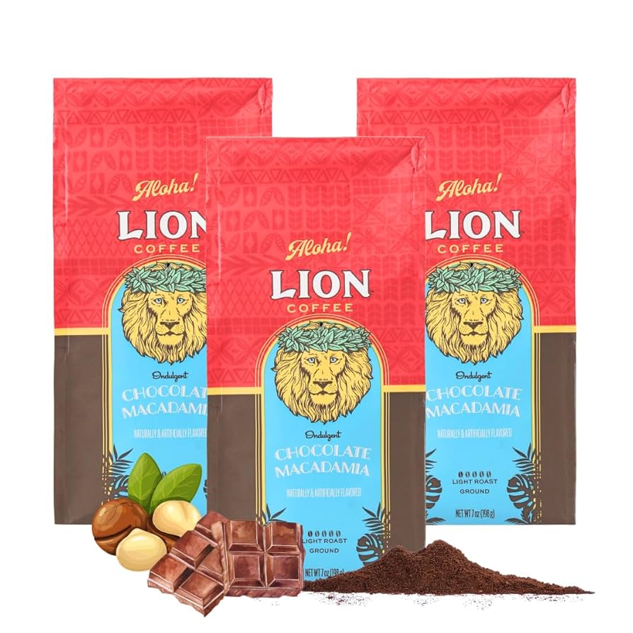 ライオンコーヒー チョコレートマカダミア12袋 ヨドバシ.com - ライオンコーヒー LION COFFEE ライオンコーヒー