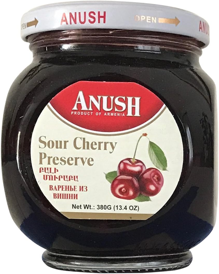 Anush Preserves 380g (3 PACK - SOUR CHERRY)