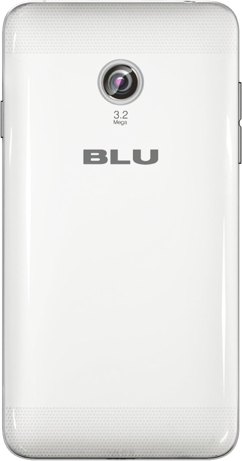 BLU Dash Music 4.0 D272a Unlocked Dual SIM Phone (White) (Discontinued by Manufacturer)