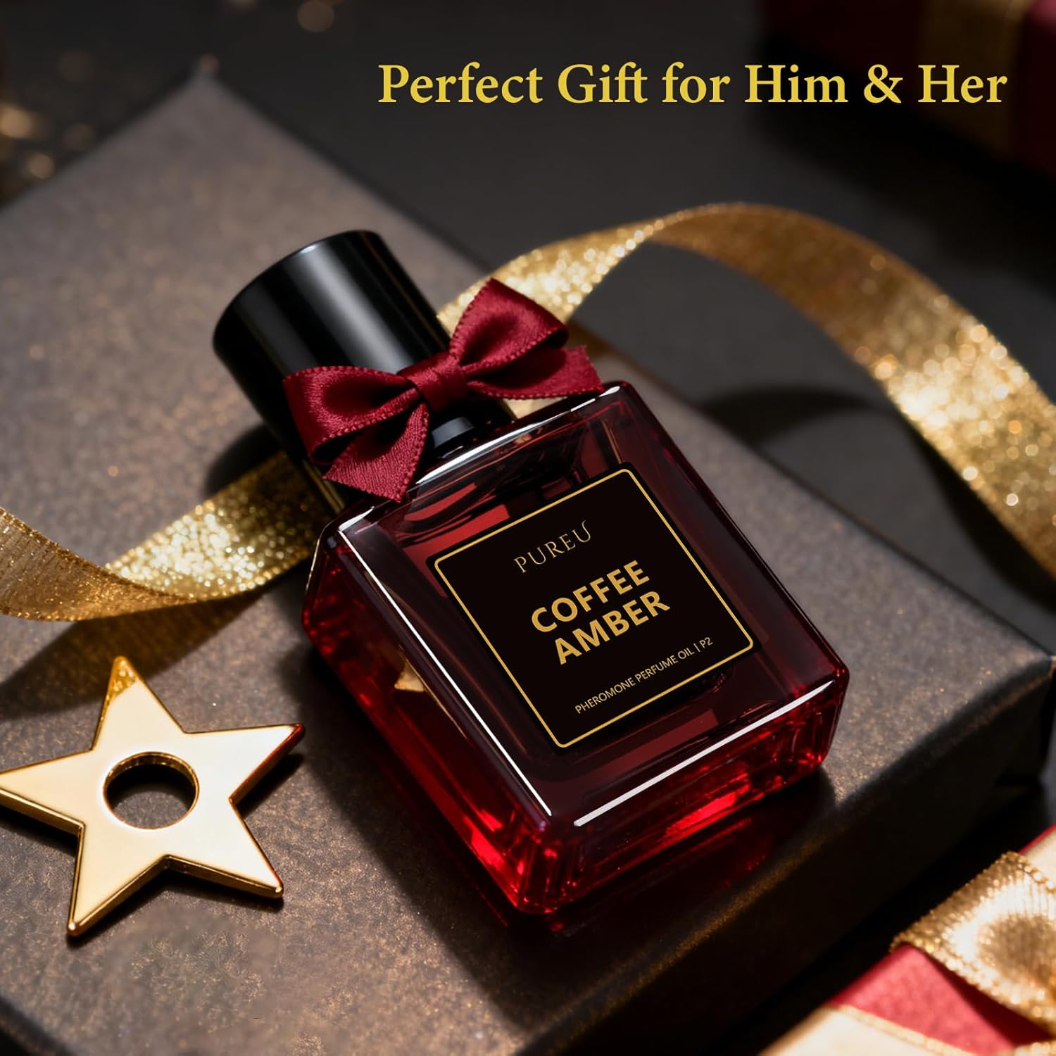 PUREU Pheromones Perfumes for Women, Long Lasting Pheromones Oil for Women Coffee Amber Perfume, Roll On 0.34FL OZ/10ML Travel Size Essential Oil Fragrance Eau De Parfum, Made in USA - Image 9