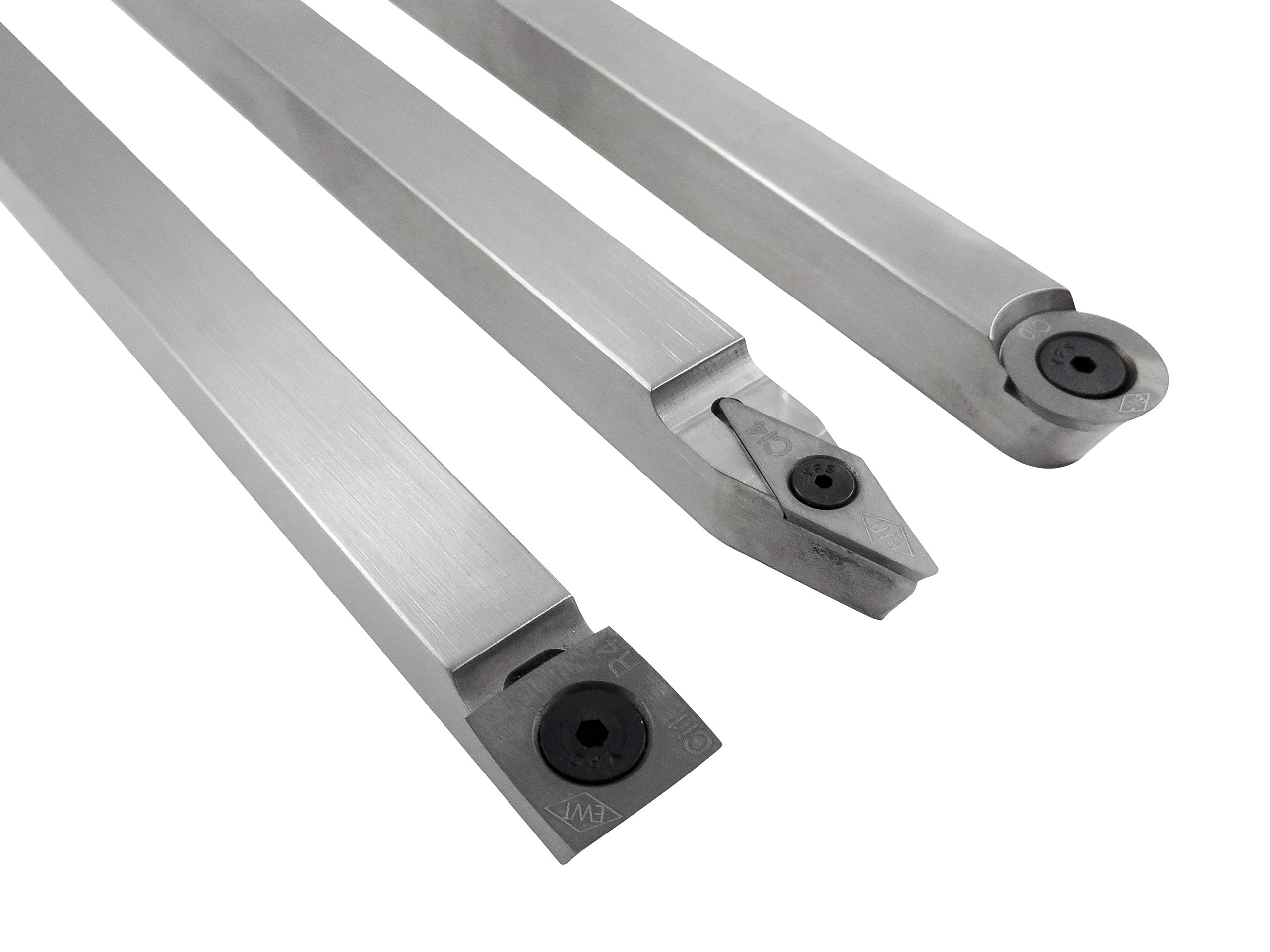 Set 7 Utensili Per Tornitura Legno Da 20 Pollici Full Size, Inserti In Carburo, Manici Lunghi, Marca ALL-CARB