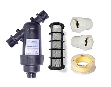 Vapor Combo of water Tank filter/Screen filter Size 1 Inch with 2 Filter Connection & Teflon Tape || ideal for Home And Agricultural Use