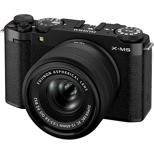 Fujifilm X-M5 Mirrorless Camera - Black