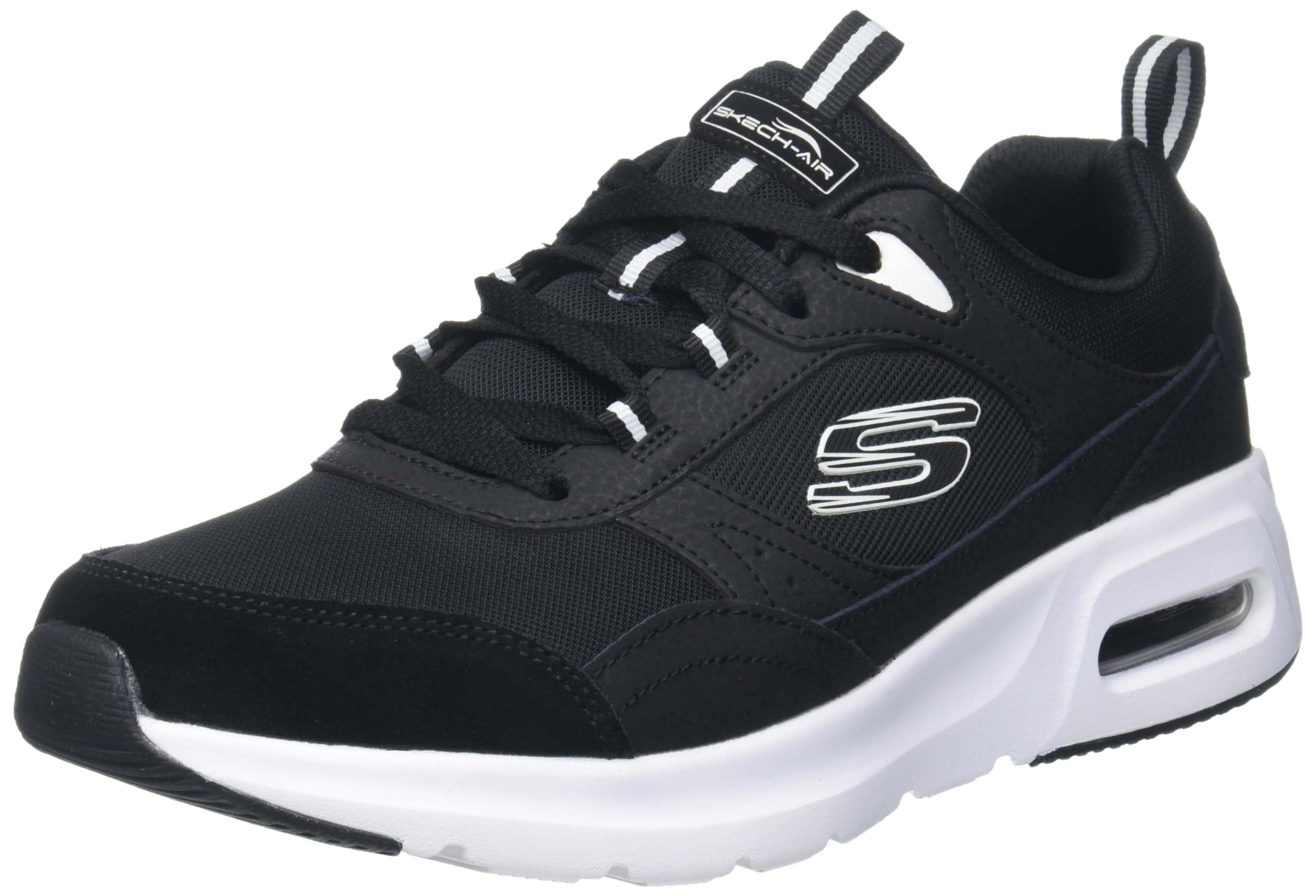 Skechers Men's Skech-AIR Court Homegrown Trainers, Black, 10