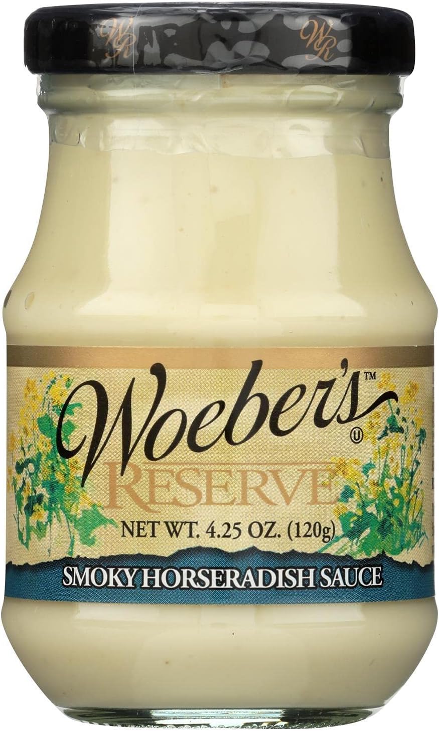 Woeber'sMustard Smoky Horseradish Sauce - Case of 6 - 4.25 oz.