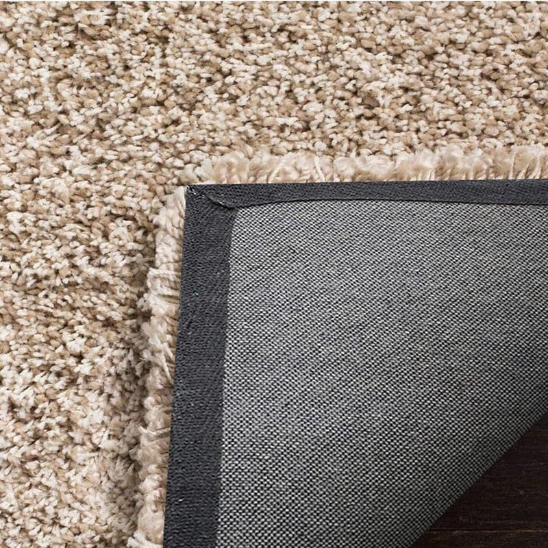 Image of Carpet for Living Room 5X7 FEET Modern Soft Shaggy Carpet Thick, Fluffy & 2 inch Pile Shag Rug for Your Kids Room, Bedroom & Livingroom (Light Beige)