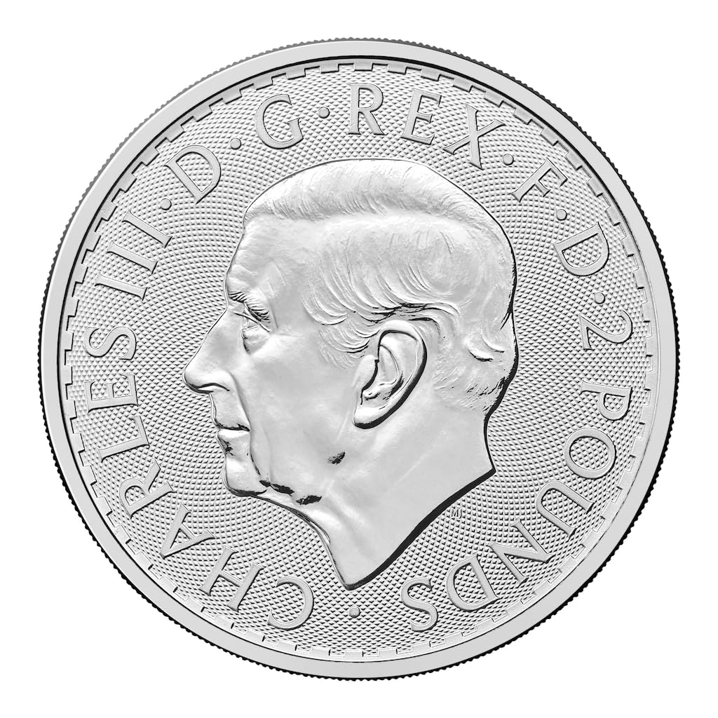 Generisch Britannia 1 Unze Silbermünze 2026, 999.9 Feinsilber 31,1g in Münzkapsel