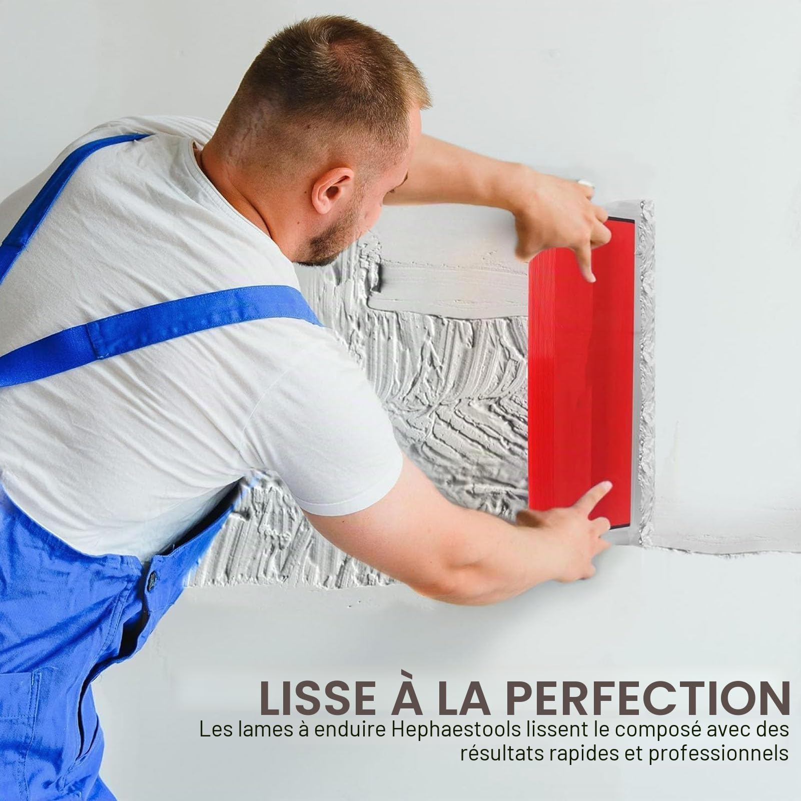 Ensemble de lames d'écrémage pour cloisons sèches, 9.84in 15.75in 23.62in Lames d'écrémage Poignée ergonomique Lames remplaçables Outils d'écrémage pour cloisons sèches