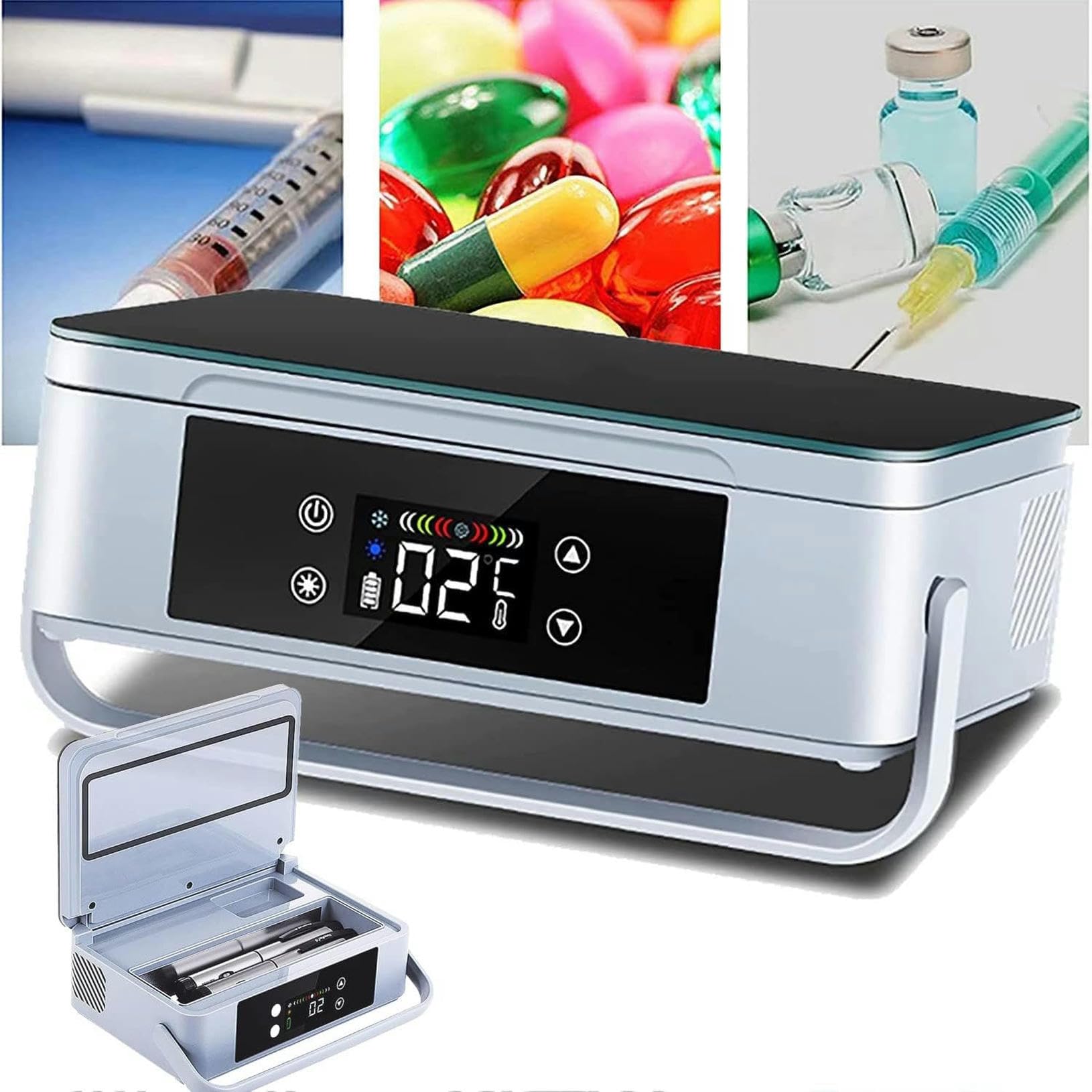 Étui de réfrigération portable pour médicaments et stockage insuline