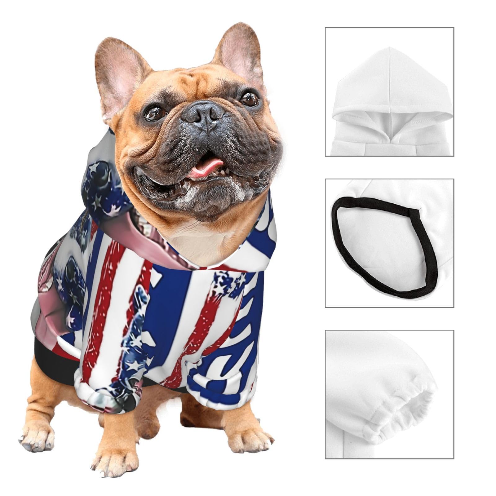 犬の服　国旗柄 Amazon.co.jp: ペット服 犬服 Live Love Bark アメリカ 国旗 犬柄 肉球