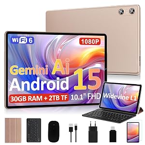 🔥💰 Tablet 10" Android 15 + Teclado y Ratón 99,99€
