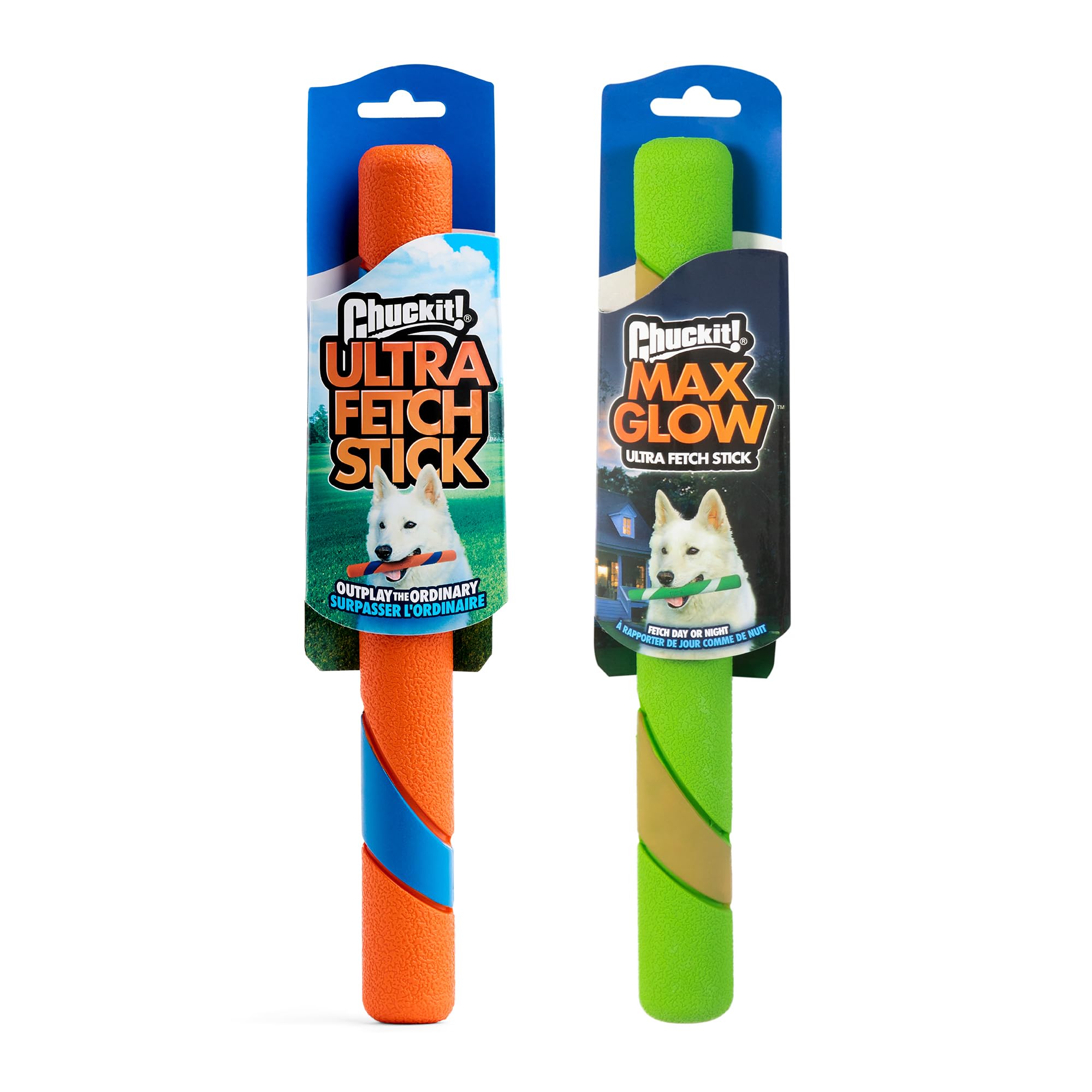Chuckit! Ultra Fetch Stick Day & Night Bundle