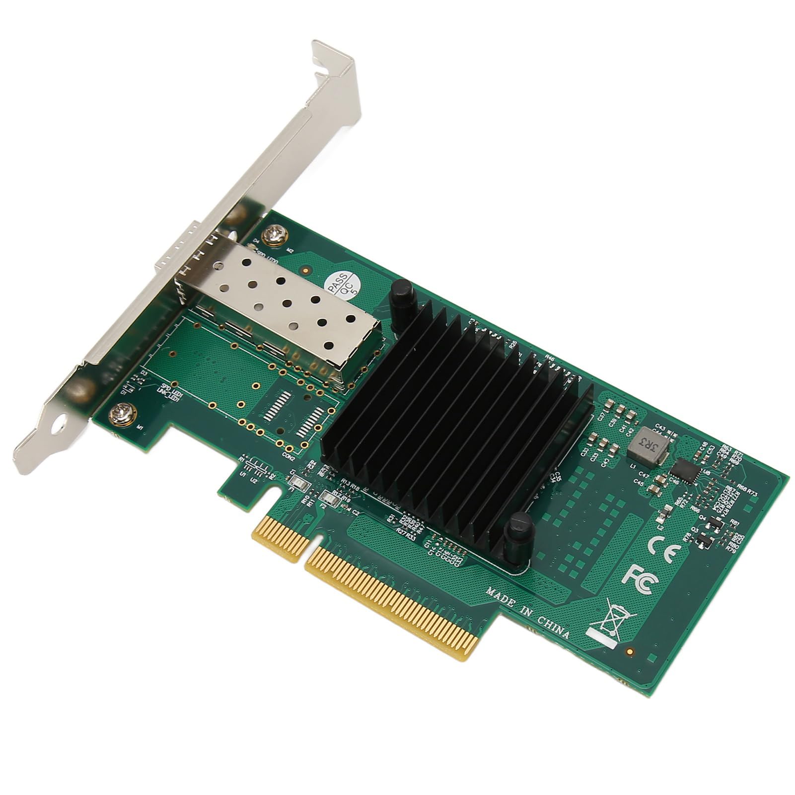 Aramox PCIe X8 SFP Karta Sieciowa, 10000Mbps Światłowód