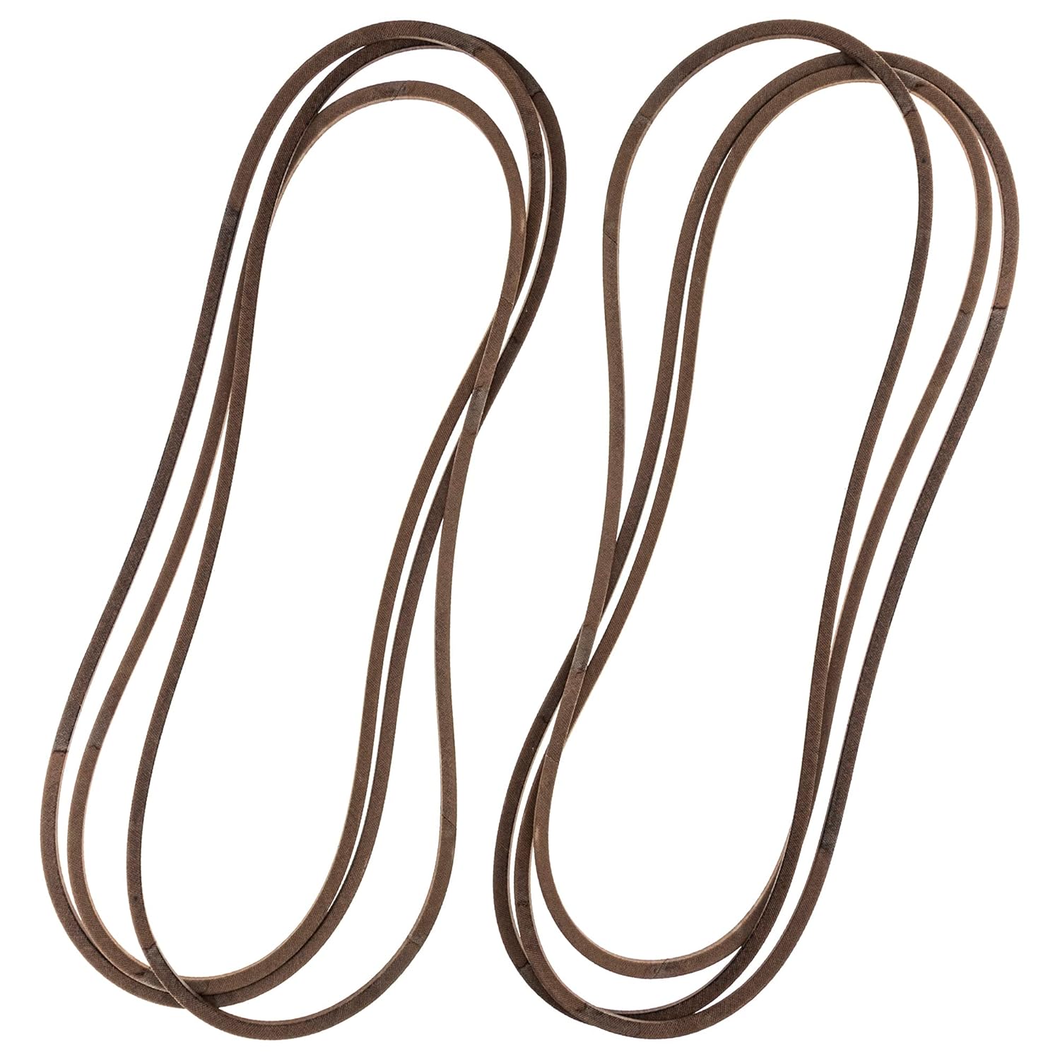 SureFit Deck Drive Belts Replacement for Toro 117-9607 60" Turbo Force Deck Grandstand Lawn Mowers 2 Pack
