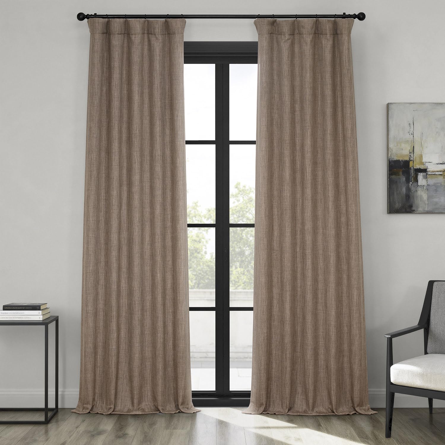 tende trasparenti in lino per esterni per patio divisorio impermeabile