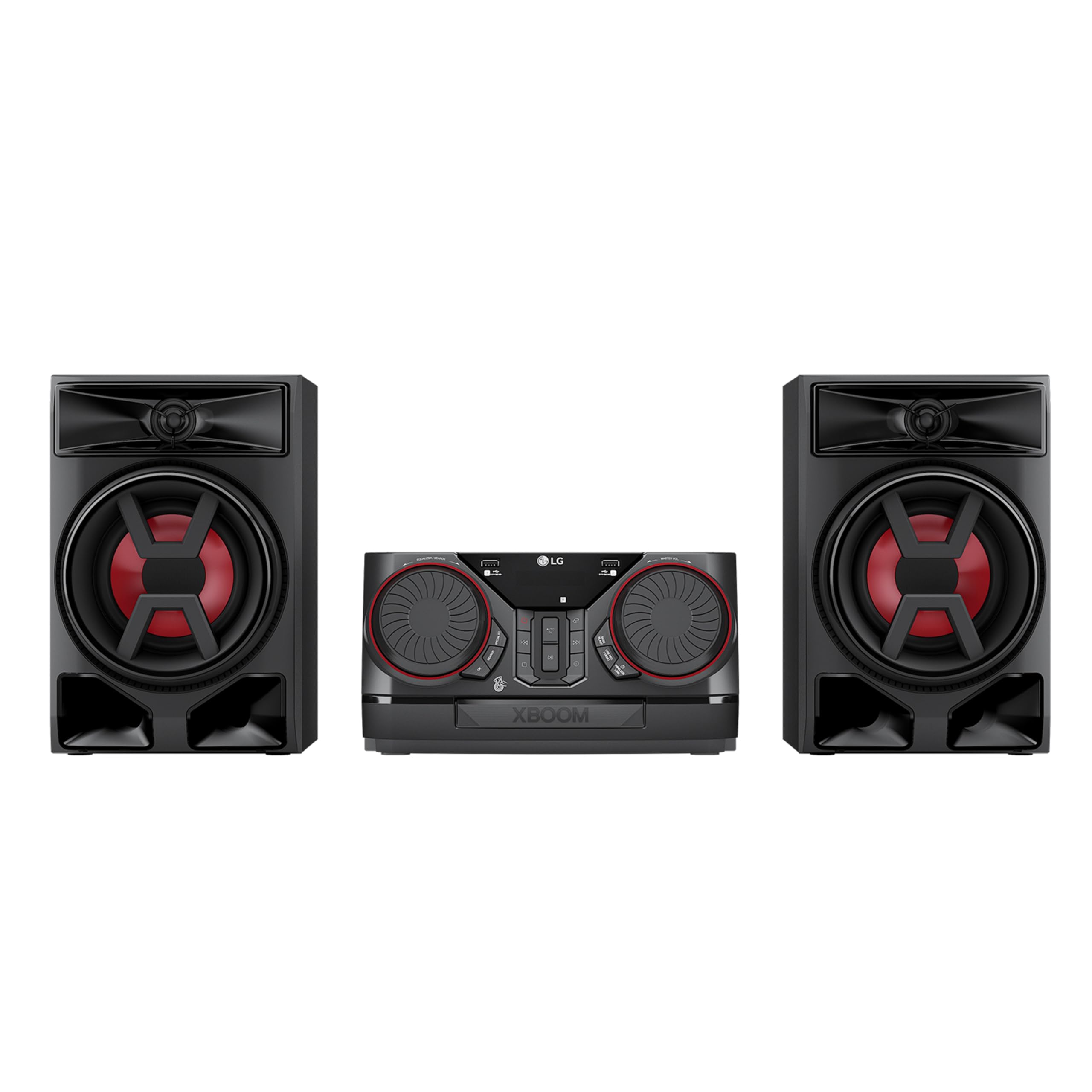 Lg Black Ck43n Mini Hi-Fi System 300 Watt In