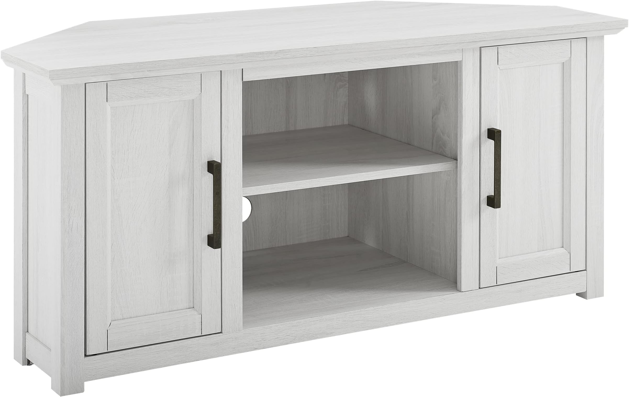 Martin Svensson Home Monterey 24 In. Driftwood Square Solid Wood End Table With Drawer And Shelf 890630