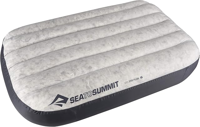 Sea to Summit Aeros Down Pillow Deluxe - Pillow/Down Travel Pillow, Grey