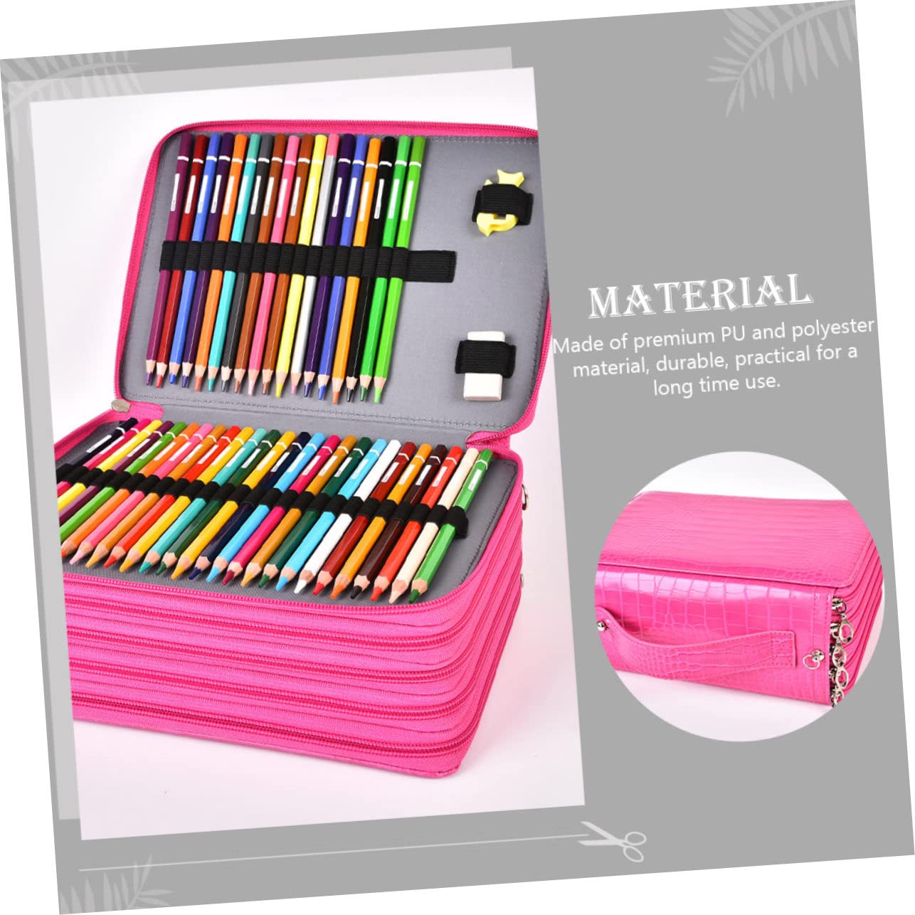 STOBOK Astuccio Portatile per Cancelleria 252 Scomparti, Borsa